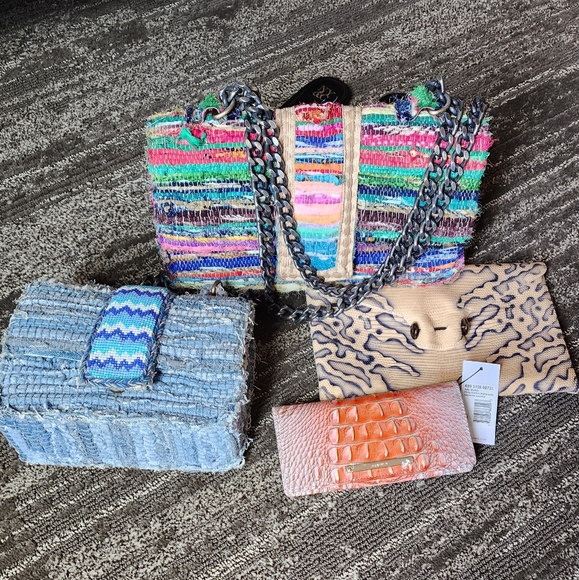 Belier Belier Brazilian Greta's Collection handbag handmade in Brazil. Org $379 - Picture 7 of 8